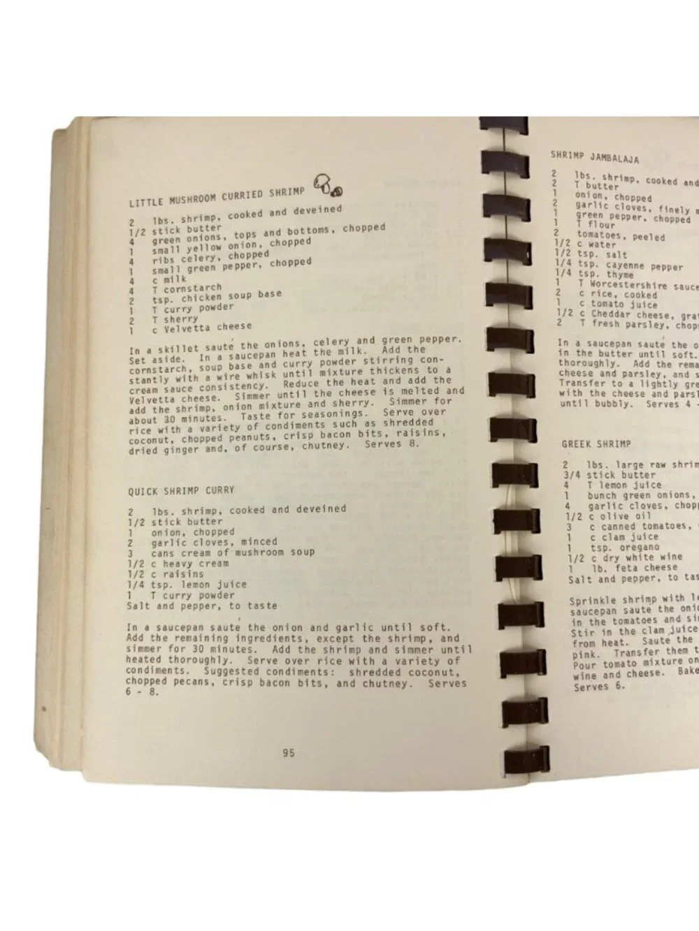 Little Mushroom Restaurant Cookbook Under the Mushroom Dallas TX 1978 4th Print